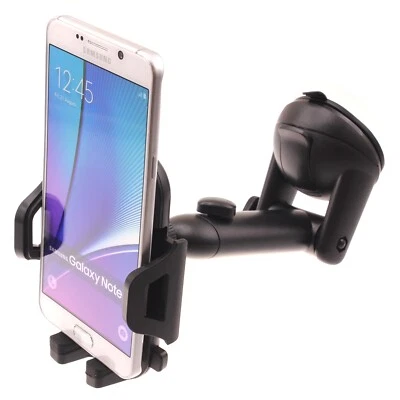 For iPhone 16/Pro/Max/Plus - Dash Car Mount Windshield Holder Telescopic Cradle