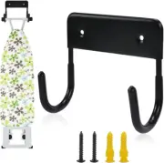 Exclen Ironing Board Hanger Wall Mount Ironing Board Holder Organizer