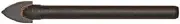 Alfa Tools CGD61663P 1/4" Spear Pointed Glass Drill in Hang Up Tube