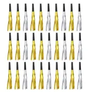 30Pieces Eye Catching Gold Silver Noise Makers Bring Charm To Holiday Gatherings