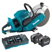 Makita CE001GL203 - 80V Max (40Vx2) 355mm (14") Brushless Power Cut Kit (2 x 8.0Ah)