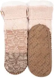 [MUK LUKS] Women's Short Cable Slipper Sock (1 Pair Pack)
