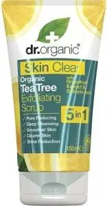 Dr Organic Exfoliating Face Scrub Skin Clear 150ml