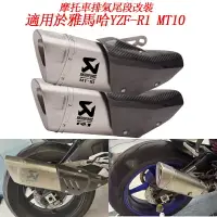 在飛比找樂天市場購物網優惠-適用於YAMAHA雅馬哈YZFR1 MT10臺蠍子斜三角碳纖