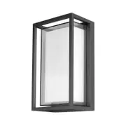 Martec MLXC34512M - Crew 12W Tricolour LED Wall Light - Matt Black