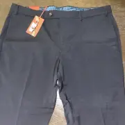NWT Hugo Boss Modern-Fit Performance Super-Flex Wool Suit Pants Black 38x29