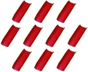 Set of 10 Bamboo Hot Towel Holder, Red Gold (Hot Towel Holder)