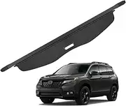 Luggage Shade Szwaldaper for Passport 2019-2023, Cargo Cover Trunk Retractable Parcel Rack Waterproof Shield Privacy Cargo Cover Auto Accessories(Leather)