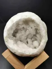 Natural Raw Moroccan Quartz Geode,Crystal Cluster Specimen- Home Dec