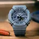 【CASIO 卡西歐】G-SHOCK 金屬防護 霧面時尚八角雙顯腕錶 母親節 禮物(GA-2100PT-2A)