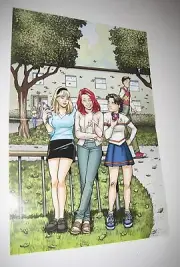 Spider-Man Poster #157 Gwen Stacy Mary Jane Liz Terry Moore Strangers inParadise
