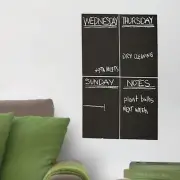 4 Pcs Blackboard Stickers Removable Chalkboard Paper for Wall Decal