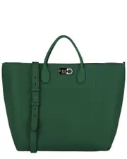 Ferragamo Studio Leather Tote