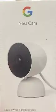 Nest Cam Indoor Wired (2nd Gen) New Sealed
