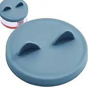 Pet Wet Food Can Lids | Silicone Cat Can Tops Lids,Cartoon Food Can Lids Pet Can Covers for Small Pets, Cats, Kitten, Puppy