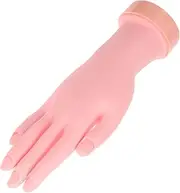 Didiseaon Realistic Bendable Mannequin Hand Model for Nail Art Practice Lightweight and Portable Support for Beginners and Professionals for Nails Training and Display