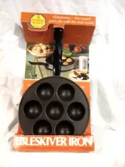 Nordic Ware Ebleskiver Iron NIP