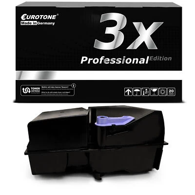 3x Eurotone Pro Toner Black for Kyocera KM-C-4535-e KM-C-3232-e KM-C-4035-e