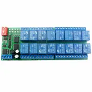 16ch DC 12V RS-485 Modbus RTU Relay Board RS485 Bus Remote Control Switch