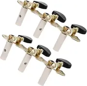 COOPHYA Classic Guitar Tuning Machines Replacement Tuning Pegs for Folk Electric Bass Acoustic Guitars 3l