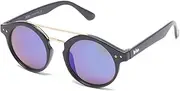 [LEE COOPER] Juniors Polarized Sunglasses for Boys & Girls with UV Protection - Unisex Kids Round Sunnies for that Edgy Touch