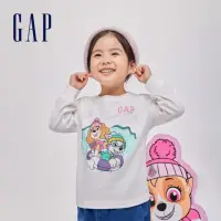 在飛比找momo購物網優惠-【GAP】女幼童裝 Gap x 汪汪隊立大功聯名 Logo純