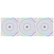 Lian Li UNI FAN TL 120 Reverse Blade ARGB 120mm White PWM Fan - 3 Pack