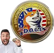Dog Collectible Souvenir - Collectible Souvenir Coin, Dog Virtual Coin | Rust-Proof Commemorative,Funny Collectible Metal Crafts For Family Friends Colleagues
