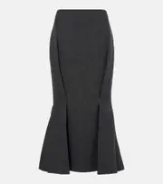 [Prada] Prada Wool midi skirt AU 10 grey