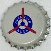 USA Plastic Lined Beer Crown Bottle Cap: Aviator Brewing