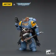 Warhammer Collectibles: 1/18 Scale Space Marines Space Wolves Claw Pack Pack Leader Logan Ghostwolf