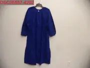 Old Navy Women Catalyst Blue Seersucker All-Day Midi Swing Dress M 500079453184
