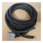 6 B&S 12 / 24v Extension Lead x 5m with 50a Anderson Style Plug, Batt Lugs, Split Tube