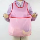 Waterproof Clothes Drying Apron Wide Shoulder Strap Laundry Apron For Women