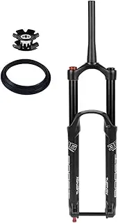 Bike Suspension Forks Mountain Bicycle Suspension Forks 29 Inch Mountain Bike Bike Front Fork Damping Adjustment 180mm Travel 39.8mm Threadless Tapered Steerer 15 * 110mm Thru Axle