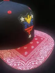 Manny Pacquiao MP Philippines Filipino hat Bandana Traditional brim SNAPBack 3