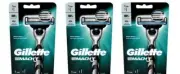 BL Gillette Mens Mach 3 Razor - THREE PACK