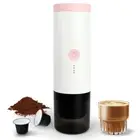 Portable Espresso Machine, Electric Travel Coffee Maker for Camping, Car Coff...