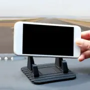 Black Car Dashboard Non-slip Mat Rubber Mount Holder Pad Phone Stand Accessories