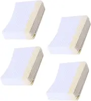 BESTYASH Pcs Curved Makeup Remover Pads Makeup Sponges for Eyelash Extension Remover Comfortable Safe Eraser Pad