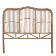 Double Novi Rattan Bedhead - Natural