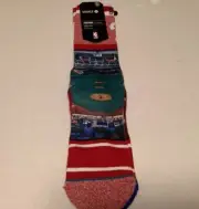 Stance Mens Athletic Sox Large All Over Graphic Athletic Baseball Size 9-12 NWT