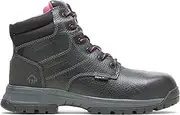 [WOLVERINE] Women's Piper Comp Safety Toe Boot,Black,7 M US