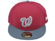NEW ERA WASHINGTON NATIONALS 2TONE 59FIFTY CAP SIZE 7-1/8 56.8cm MLB