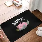 Walking Fish Doormat Bath Mat Nope Balcony Carpet Welcome Rug Home Decorative