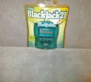 NOS Radica HANDHELD Pocket BLACKJACK Electronic 21 Game SEALED 1997 Manual