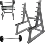 Squat Funny Barbell Rack Pen Holder,Mini Pencils Holder for Gym Theme for All Fitness Enthusiasts, Weightlifting Fans