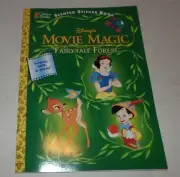 1997 Disney's Movie Magic Scented Sticker Book Golden Books Scratch Sniff Press