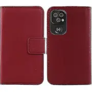 Genuine Leather Case Doro 8100-8110 - 8100 Plus 6.1" Premium Flip Case Cover Protector Leather Walle