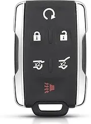 FLJKCT Car Key Shell Remote Key Shell Case Key Protective Shell,for Chevrolet Colorado Silverado 2014 2015 2016